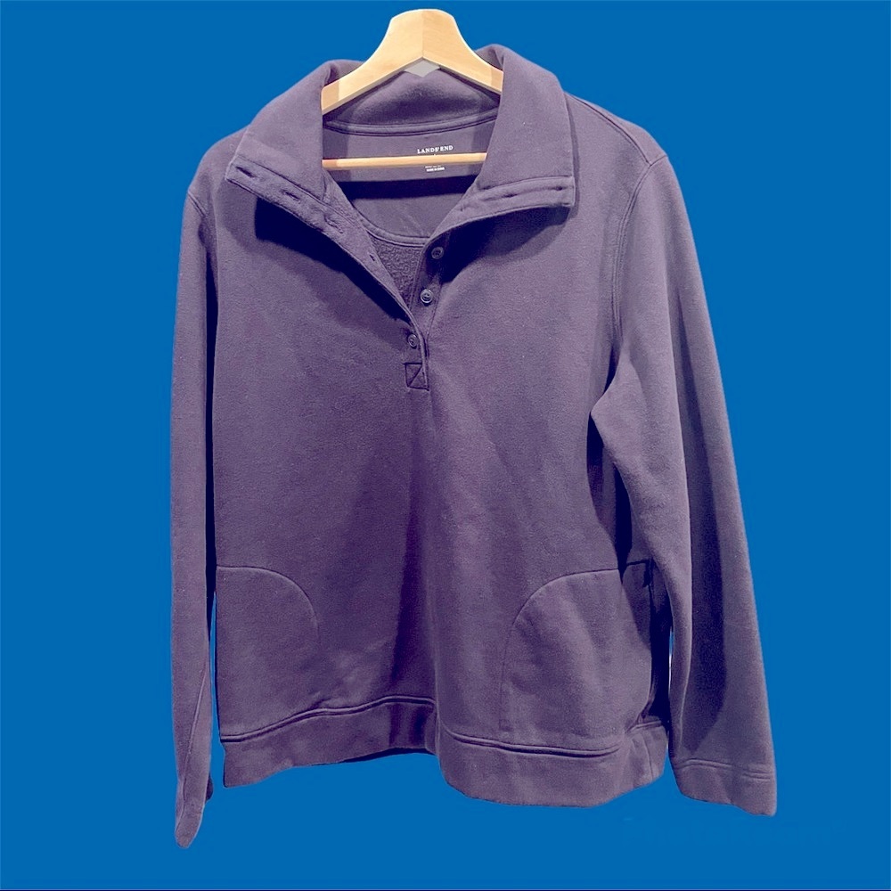 Lands’ End sweatshirt